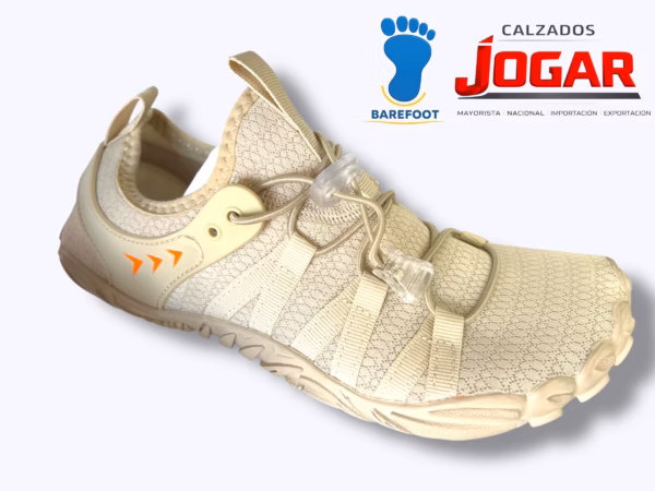 Zapatilla barefoot señora 7-1248 con suela plana y máxima flexibilidad para una pisada natural.