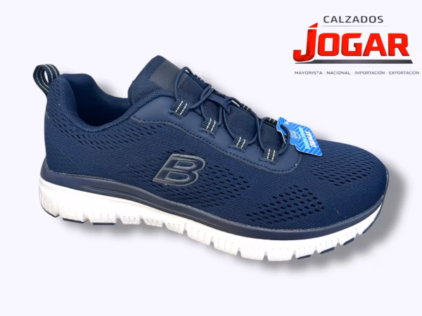 Modelo 9-2302 – Deportivo caballero ultra ligero y flexible con doble plantilla memory disponible en Calzados Jogar mayorista.