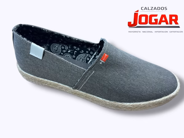 Alpargata para caballero FC-39 estilo casual y cómodo.