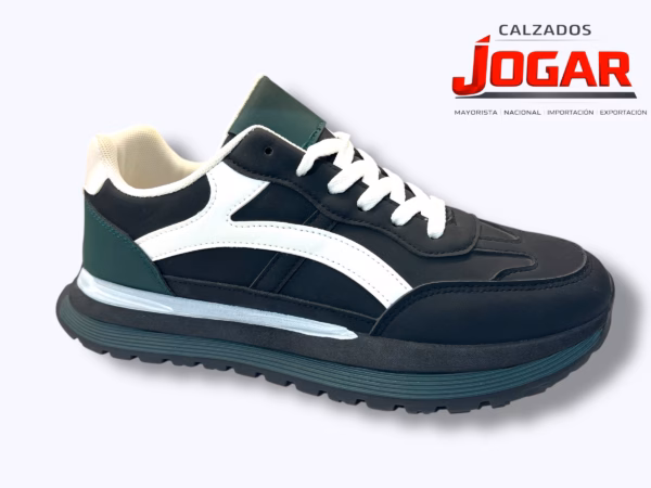 zapatilla deportiva casual de hombre confort con cordones estilo urbano BB 93