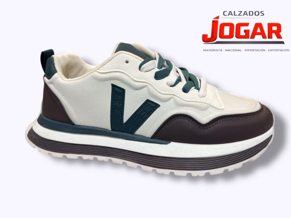 zapatilla casual de hombre confort con cordones estilo urbano BB 94