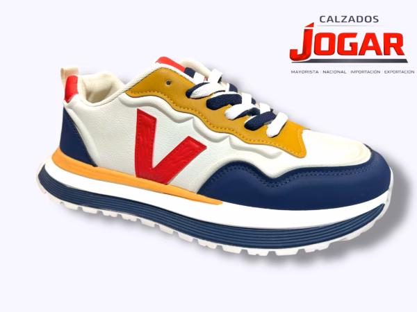 zapatilla casual de hombre confort con cordones estilo urbano BB 94
