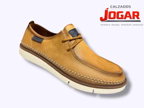 zapato casual de hombre con cordones y suela confort ligera BB 98