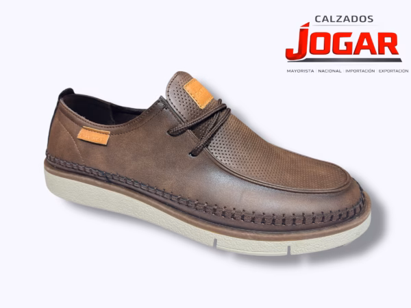 zapato casual de hombre con cordones y suela confort ligera BB 98