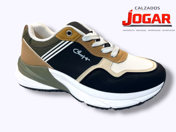 zapatilla deportiva casual de hombre confort con cordones SC 763