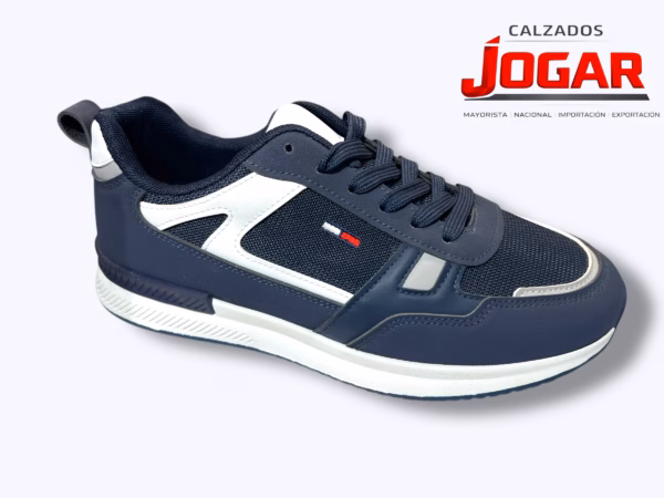 zapatilla deportiva casual de hombre confort con cordones diseño urbano SL 730