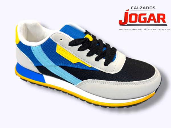 zapatilla deportiva casual de hombre confort con cordones diseño moderno SL 780