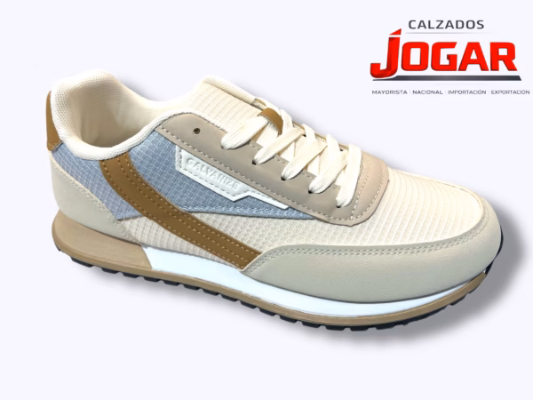 zapatilla deportiva casual de hombre confort con cordones diseño moderno SL 780