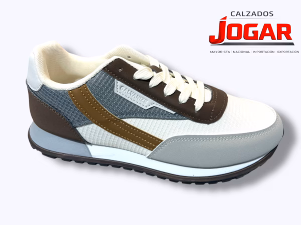 zapatilla deportiva casual de hombre confort con cordones diseño moderno SL 780