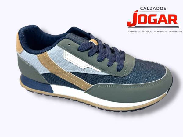 zapatilla deportiva casual de hombre confort con cordones diseño moderno SL 780