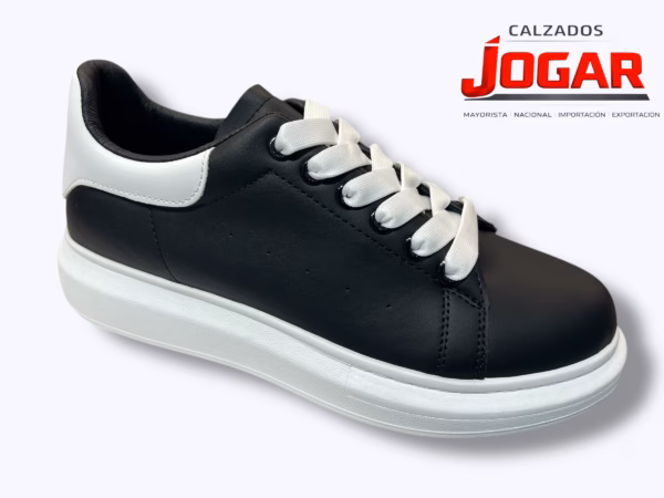 zapatilla deportiva casual de hombre confort con cordones estilo minimalista TT 8