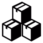 black delivery three packages boxes icon transparent png 116360732005vbrh1qcdf removebg preview 1